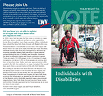 Your Right to Vote in NYS - Individuals with Physical Disabilities