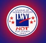 Button LWV-NOT for Women Only