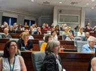 Plenary session attendees